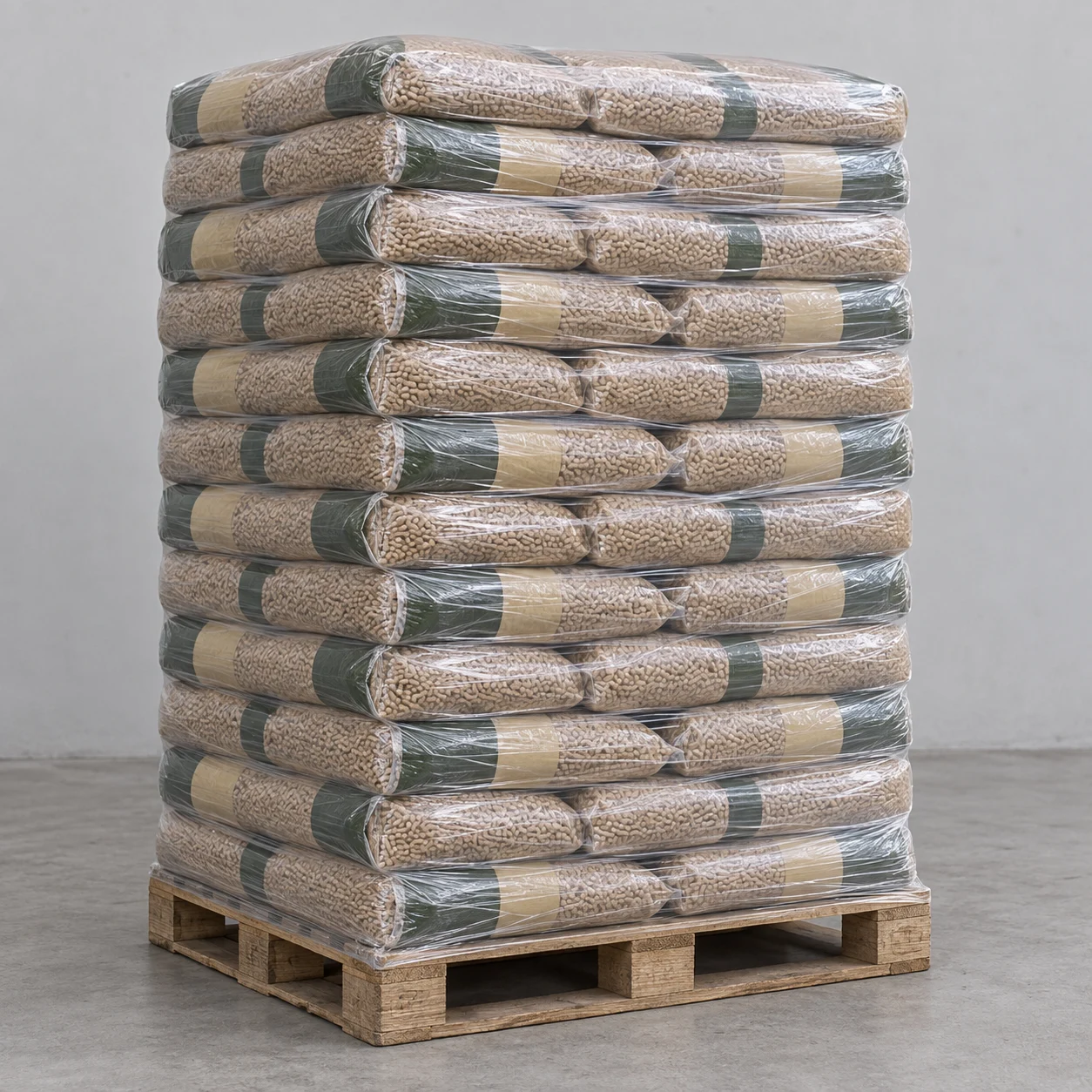 Crépito pellets de madeira · 1.080 kg